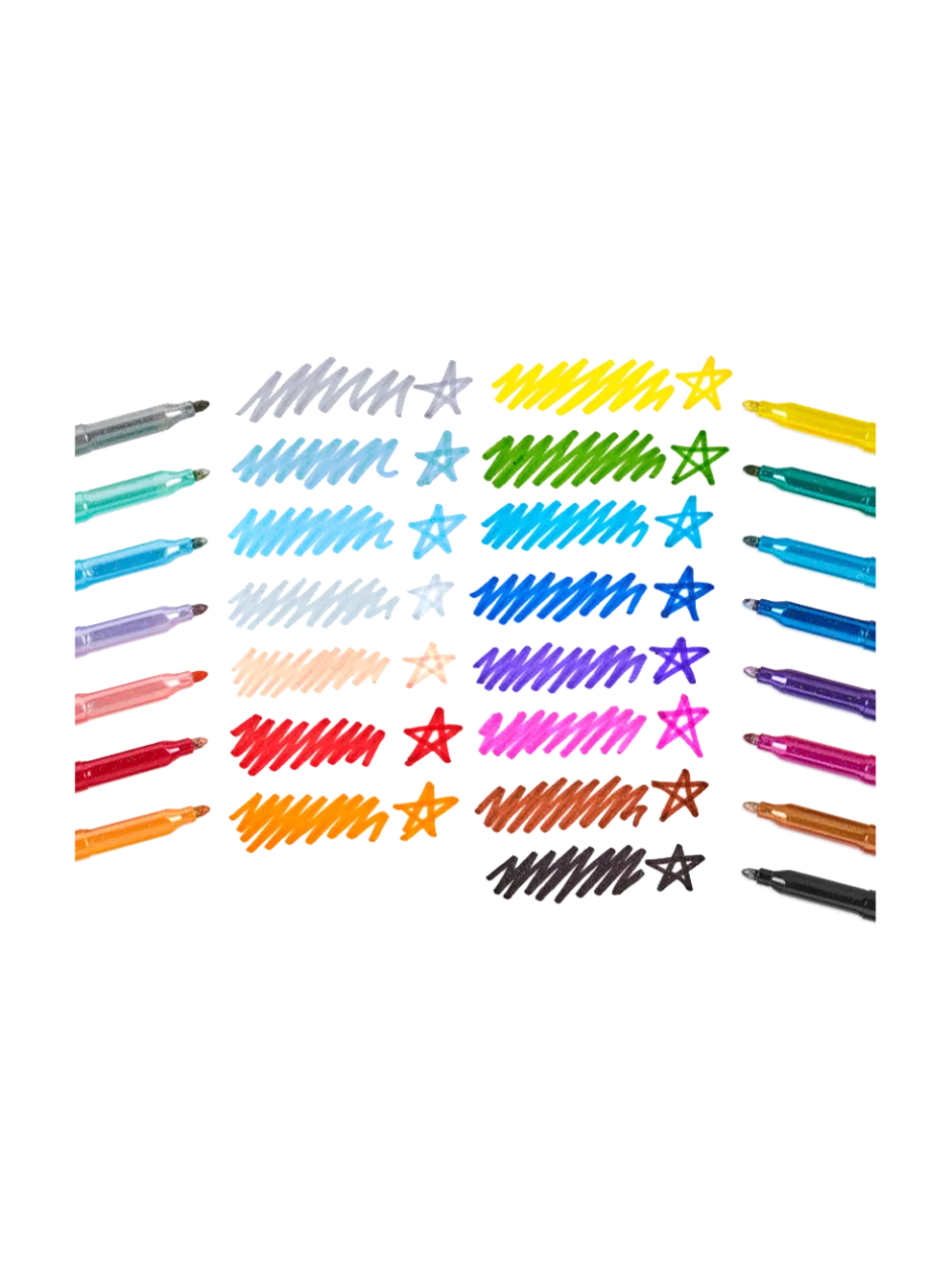 Flamastry brokatowe Rainbow Sparkle