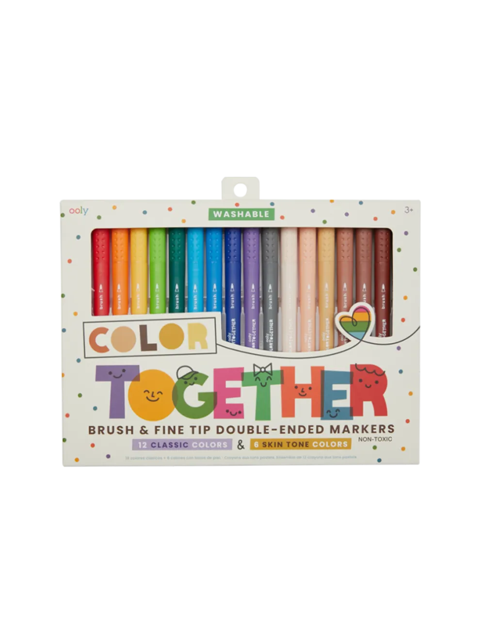 Flamastry z odcieniami karnacji Color Together