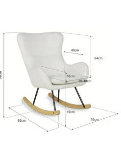 Fotel bujany Basic
