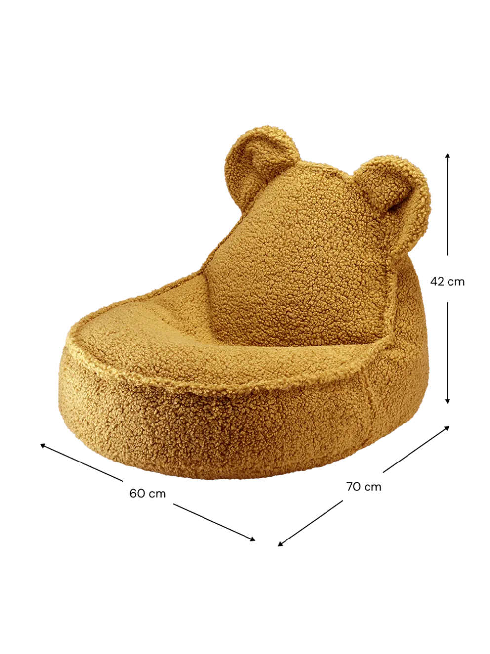 Fotel pufa dla dzieci Beanbag Bear Chair