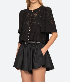 Gardener Embroidery Top