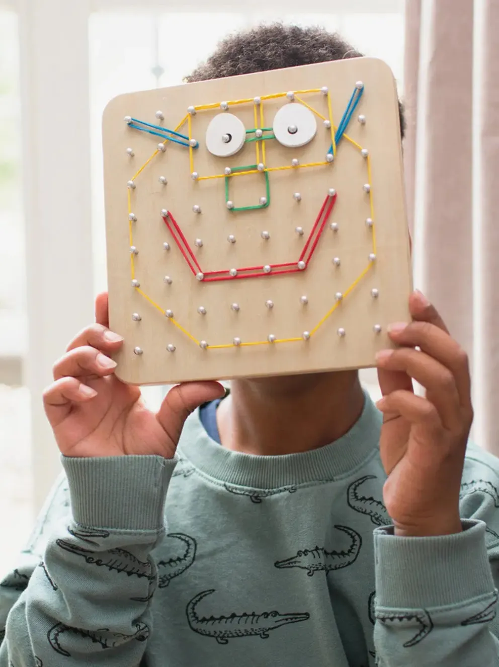 Geoplan tablica manipulacyjna edukacyjna z gumkami