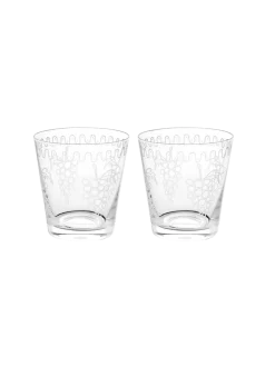 Grapevine Water Glass Set of 2