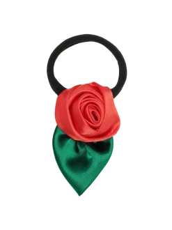 Gumka do włosów Aurora Elastic Red