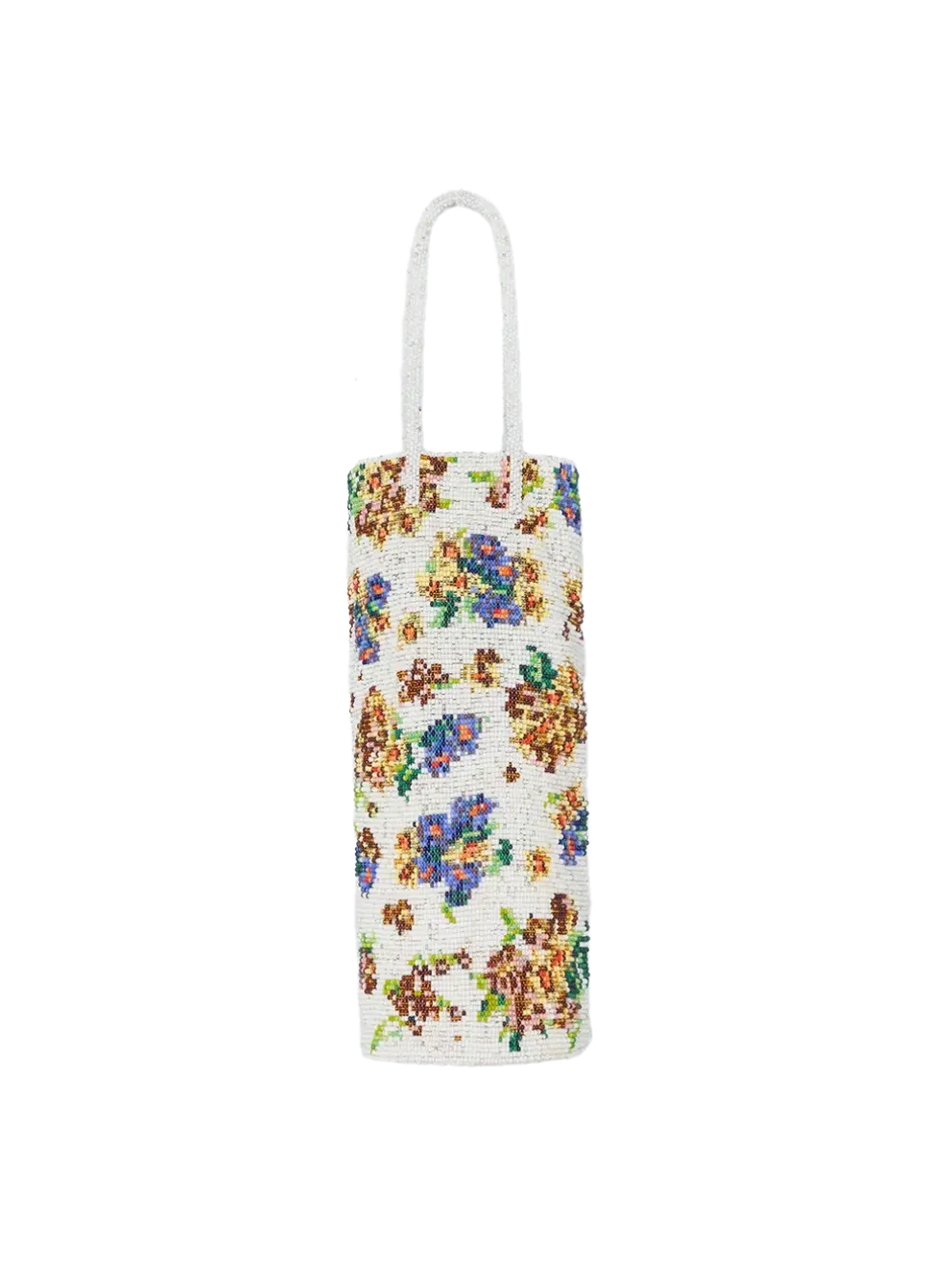 Handmade Beaded Bag Pensamiento
