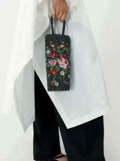 Handmade Beaded Bag Rosas