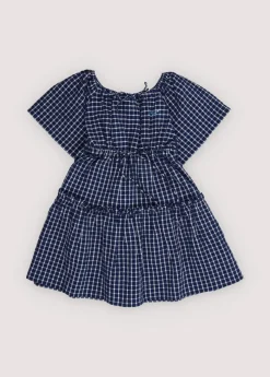 Jasmine Dress Summer Midnight Checks