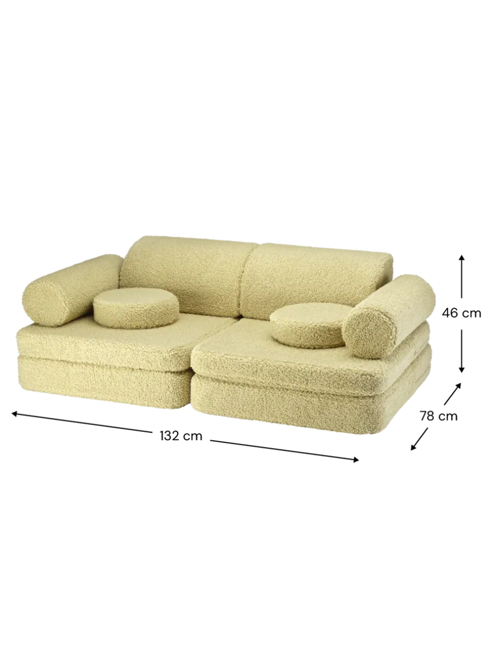 Kanapa modułowa dla dzieci Play Sofa Settee