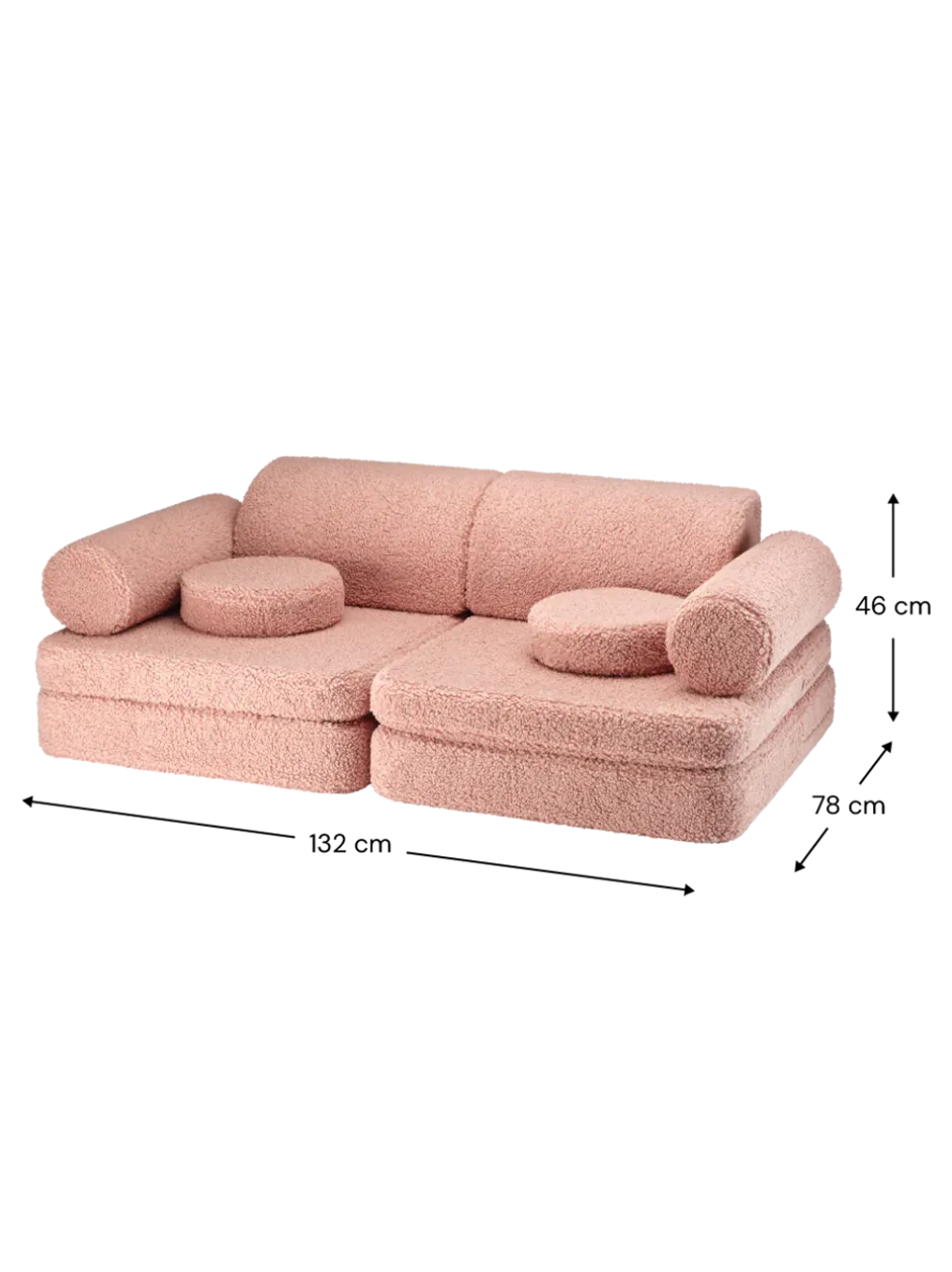 Kanapa modułowa dla dzieci Play Sofa Settee
