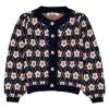 Kardigan Lison cardigan Navy Flower