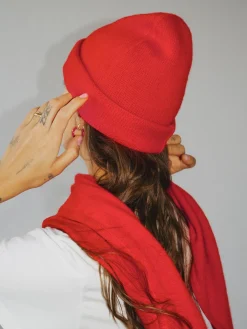 Kaszmirowa czapka Beanie