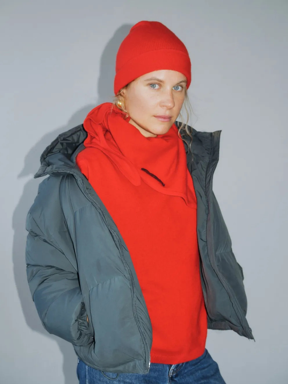Kaszmirowa czapka Beanie