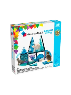 Klocki magnetyczne Arctic Animals 25 el.