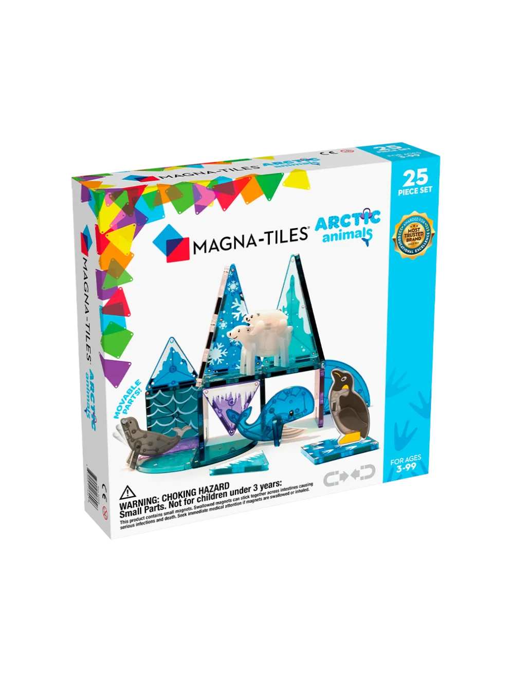 Klocki magnetyczne Arctic Animals 25 el.