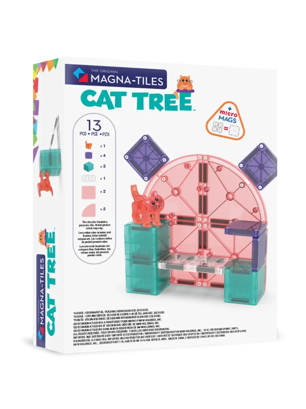 Klocki Magnetyczne Cat Tree