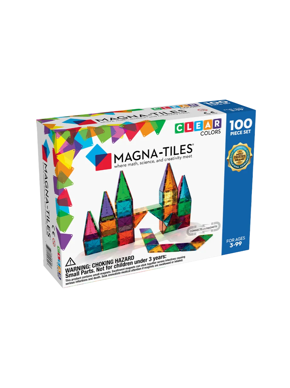 Klocki magnetyczne Classic 100 el.
