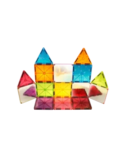 Klocki magnetyczne z brokatem Stardust 15 el.