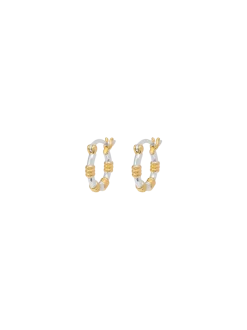 Kolczyki Dual Ring Earrings