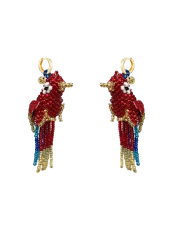 Kolczyki Parrot earrings