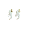 Kolczyki Shell & bow earrings