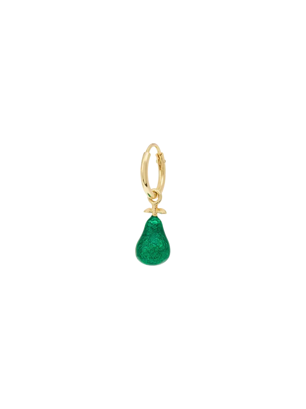Kolczyk Single Lush Pear Ring Earring