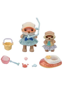 Kolekcjonerskie figurki Wydry Morskie Snorkel Set