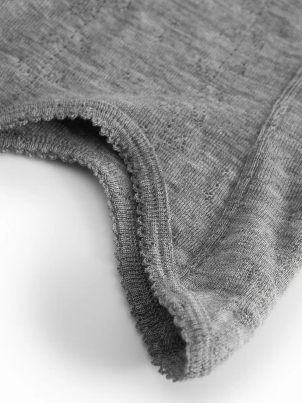 Kominiarka niemowlęca merino Balaclava Pointelle