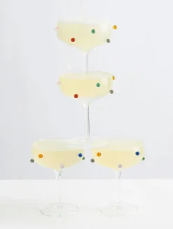 Komplet kieliszków Pomponette Coupes