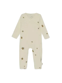 kopertowa piżamka z organicznej bawełny Newborn Onesie