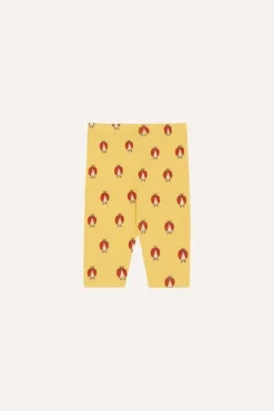 Ladybug Allover Yellow Baby Leggings