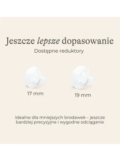 Laktator podwójny bezprzewodowy Hands-free