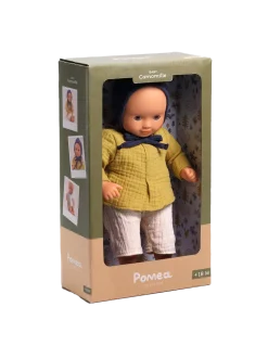 Lalka z ruchomymi powiekami Baby Pomea