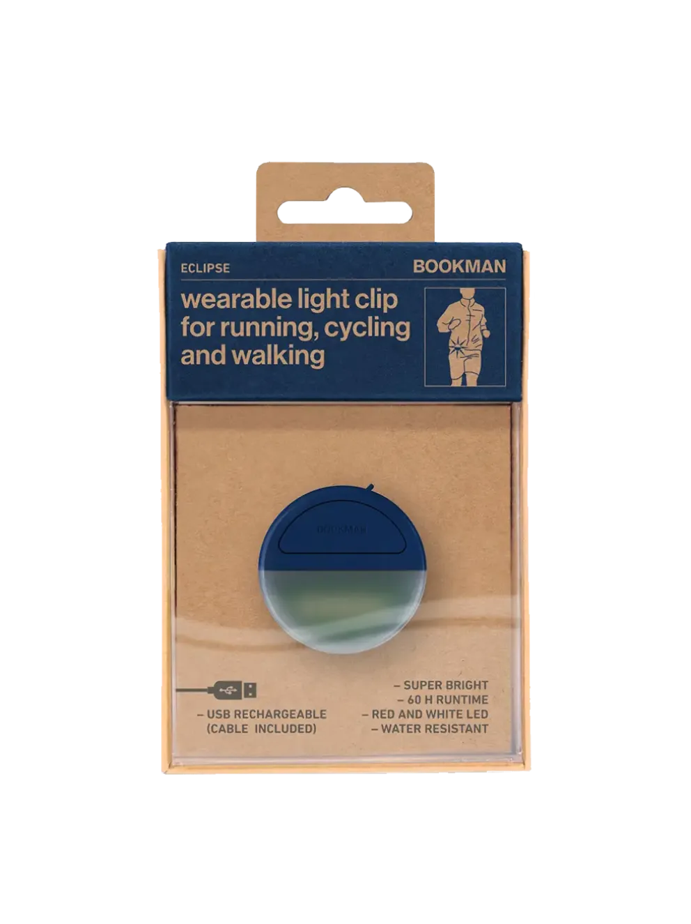 Lampka LED z klipsem Eclipse