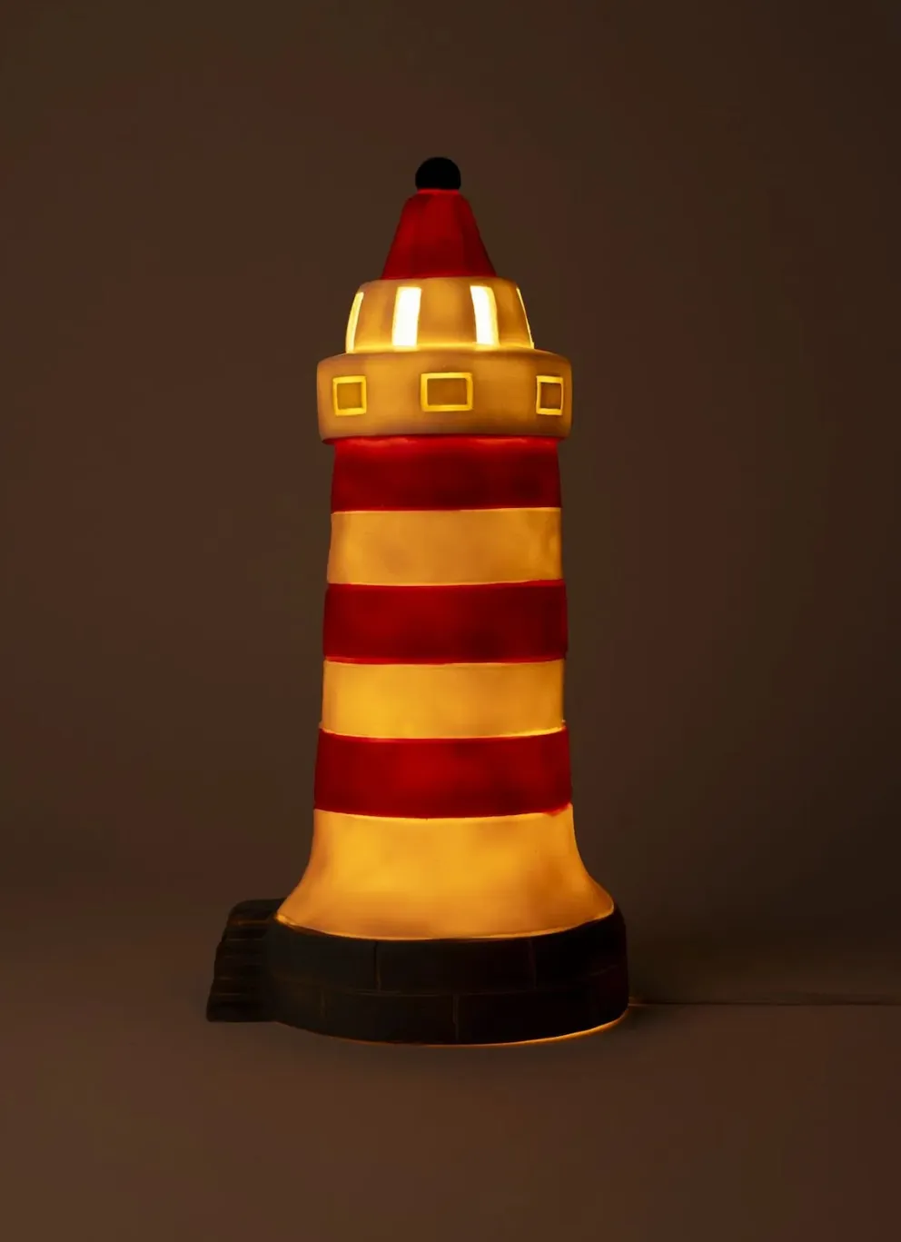 lampka nocna LED w stylu retro