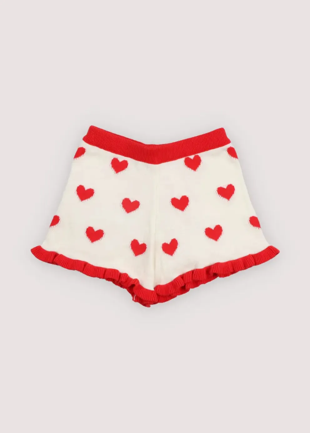 Maqui Short Hearts Jacquard