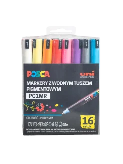 Markery z farbą plakatową POSCA PC1MR