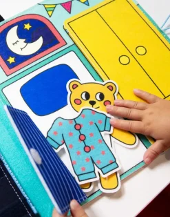 Miękka książeczka aktywizująca Montessori