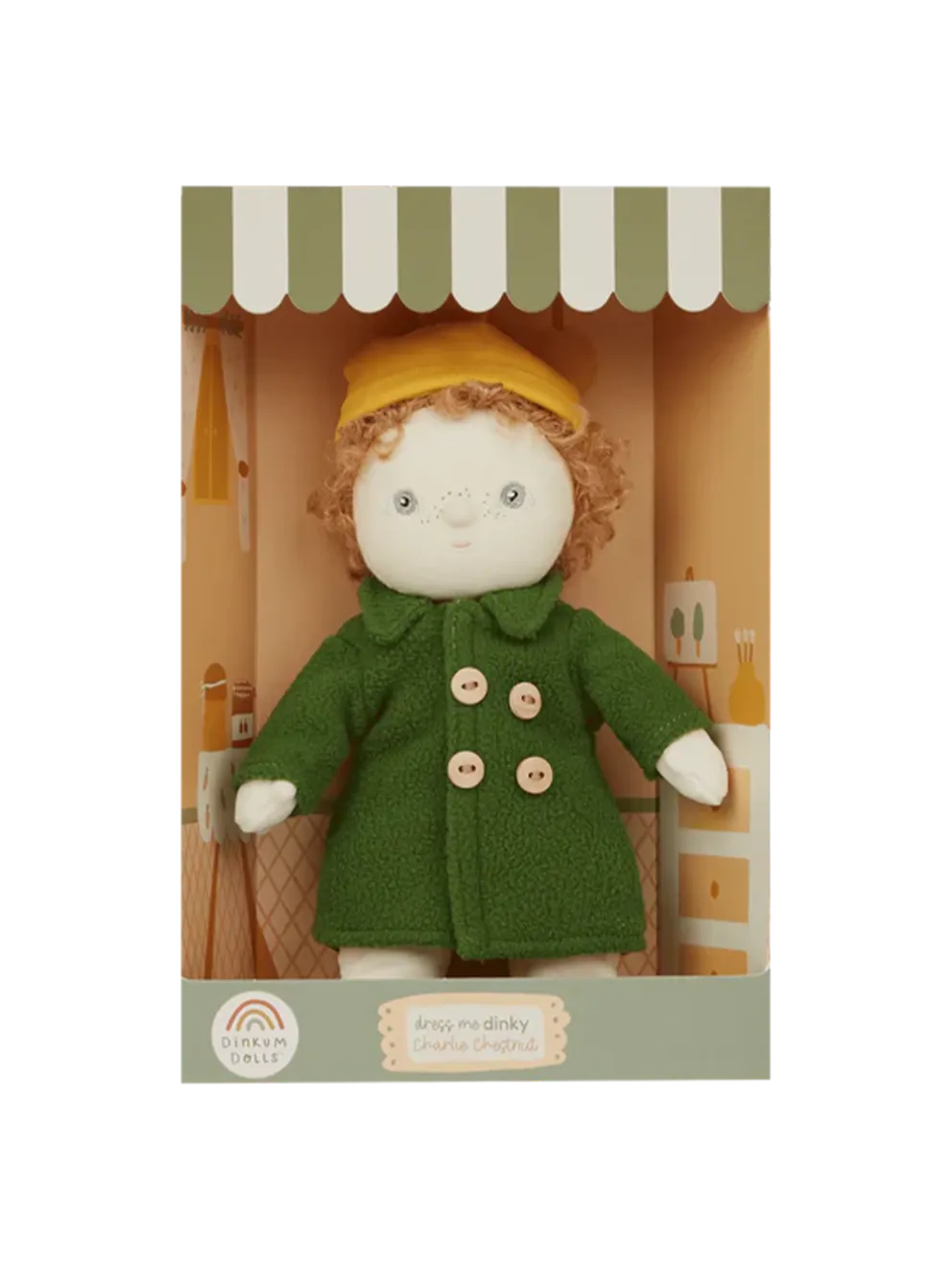 Miękka lalka w ubranku Dress Me Dinky