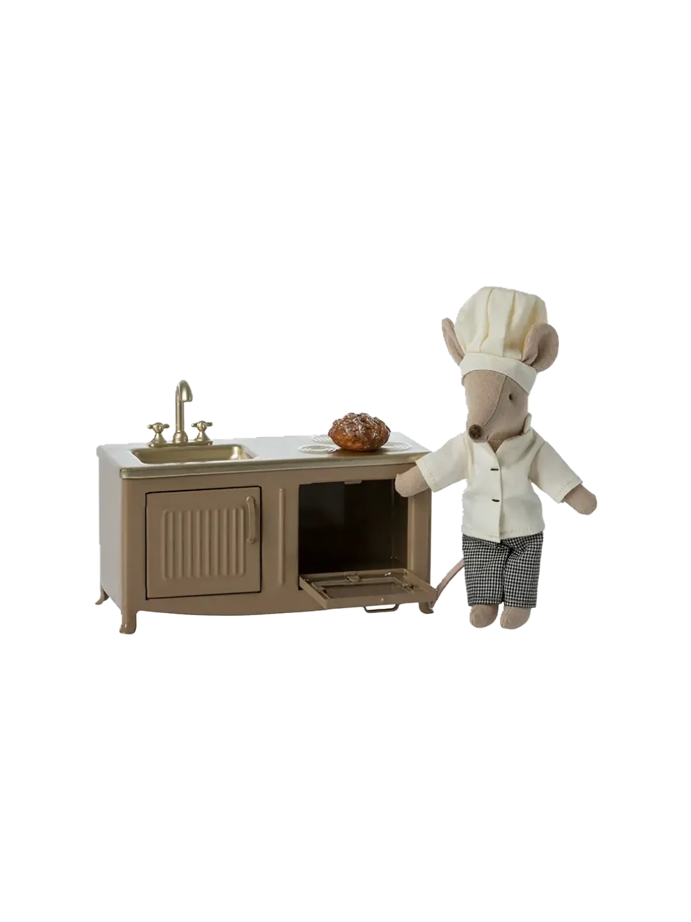 Miniaturowa kuchenka w stylu retro