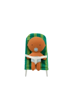 Miniaturowy leżaczek dla lalki Gommu Pocket