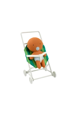 Miniaturowy wózek dla lalki Gommu Pocket