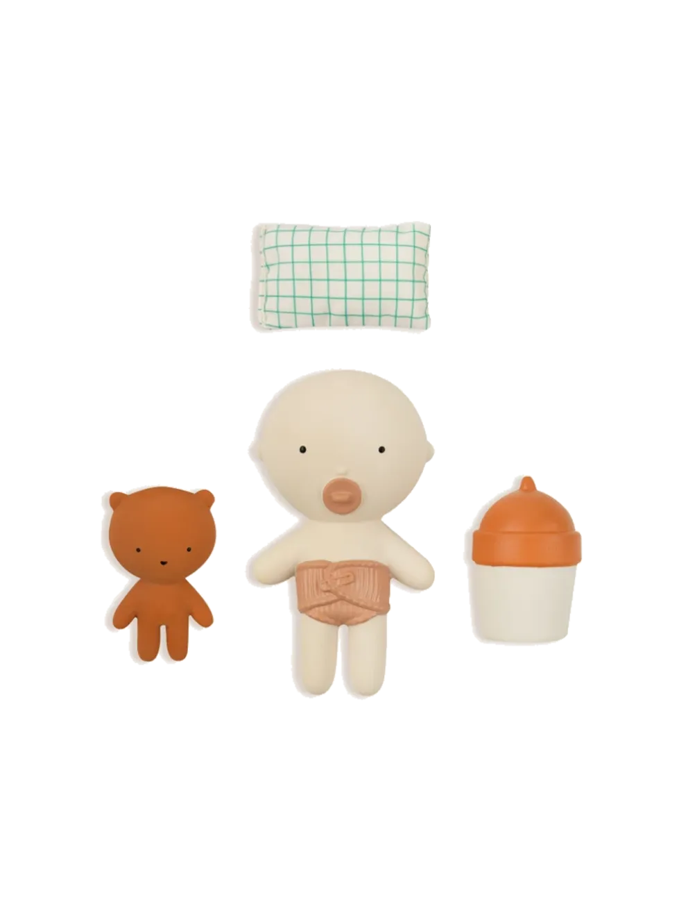 Miniaturowy zestaw z laleczką Gommu Pocket