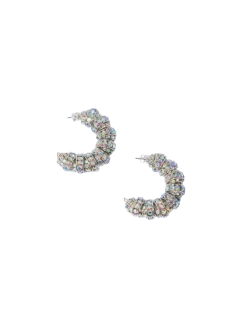 Mini Diamond Hoops