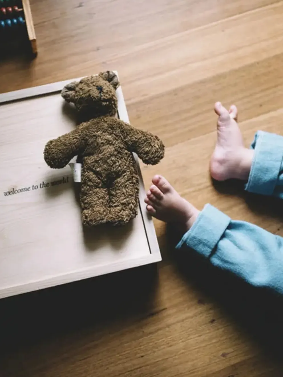 Mini przytulanka z ekologicznej bawełny Baby Animal