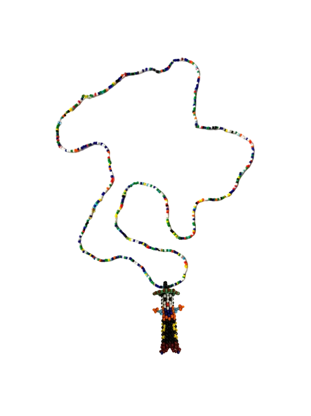 Naszyjnik Beaded doll necklace