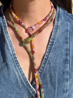 Naszyjnik z koralików Snake Necklace