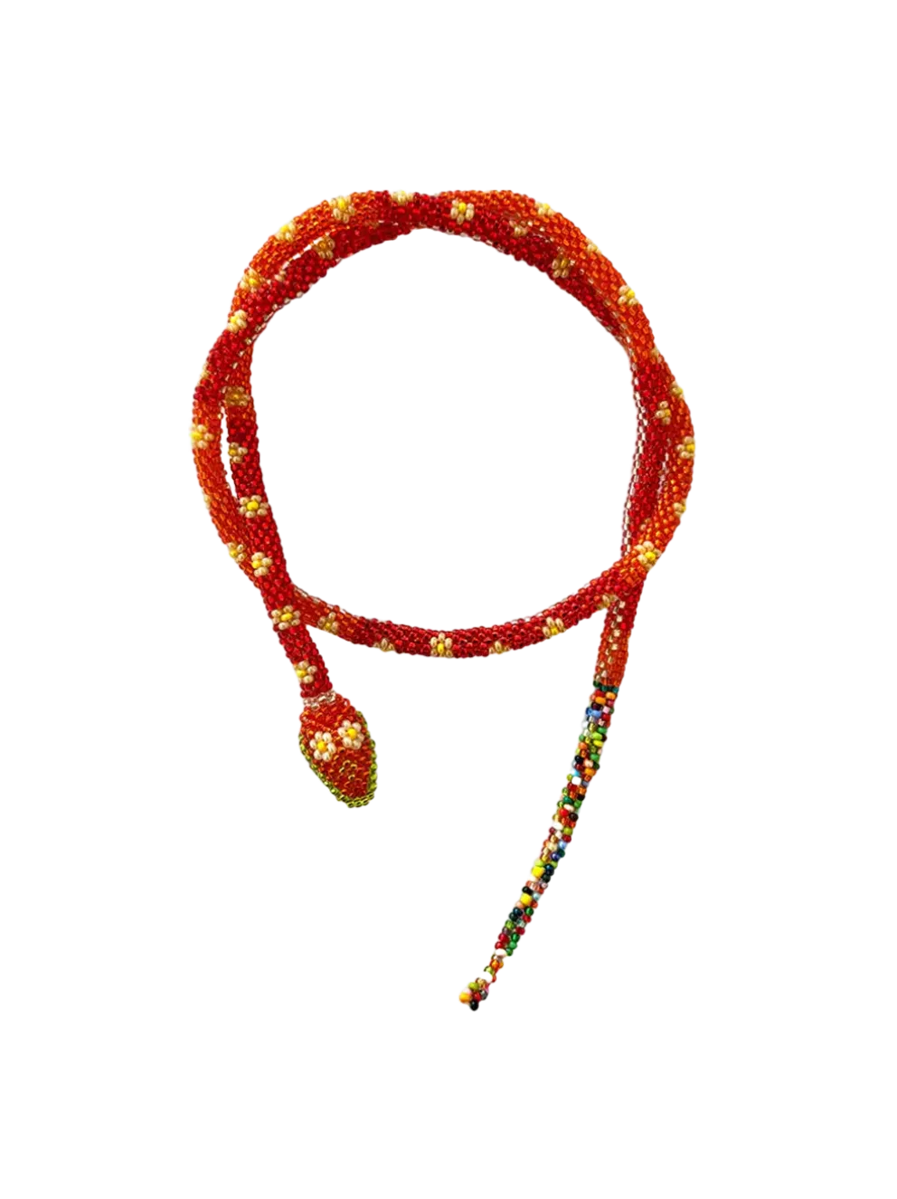 Naszyjnik z koralików Snake Necklace