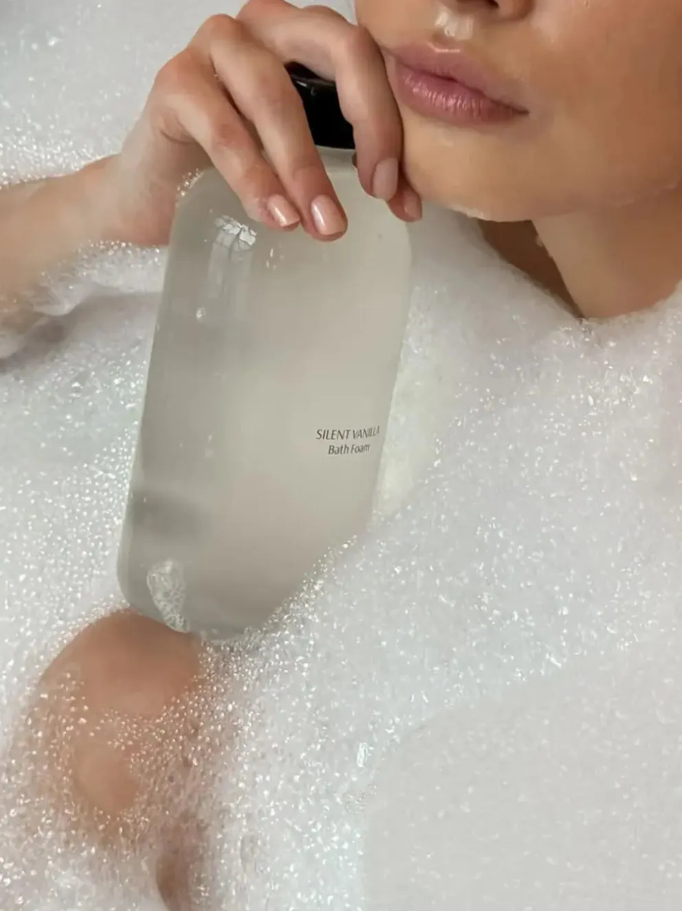 Naturalna piana do kąpieli Silent Vanilla Bath Foam