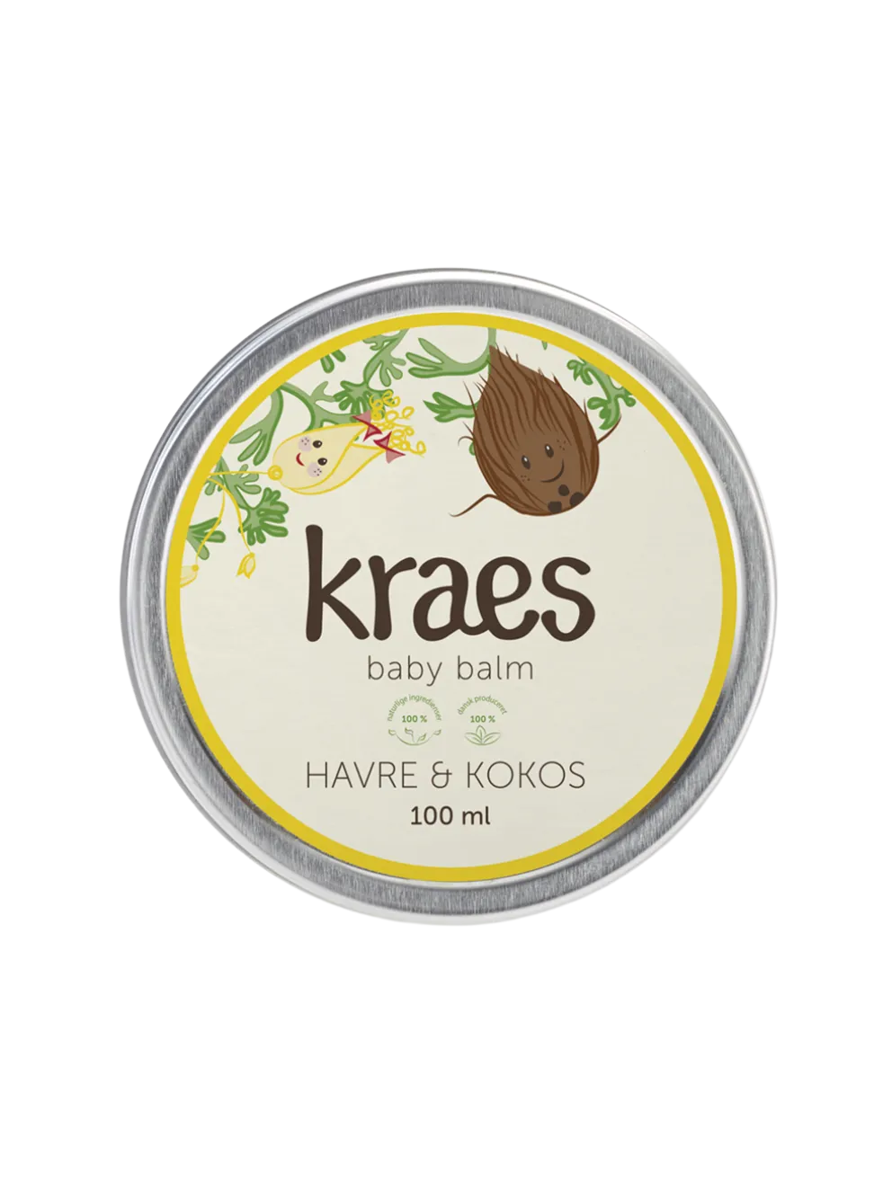 Naturalny wielofunkcyjny Baby Balm Owies & Kokos
