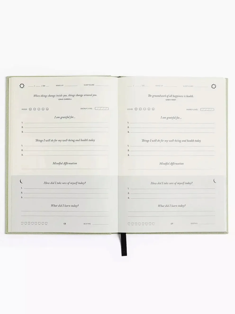 Notatnik The Five Minute Journal Fit Edition